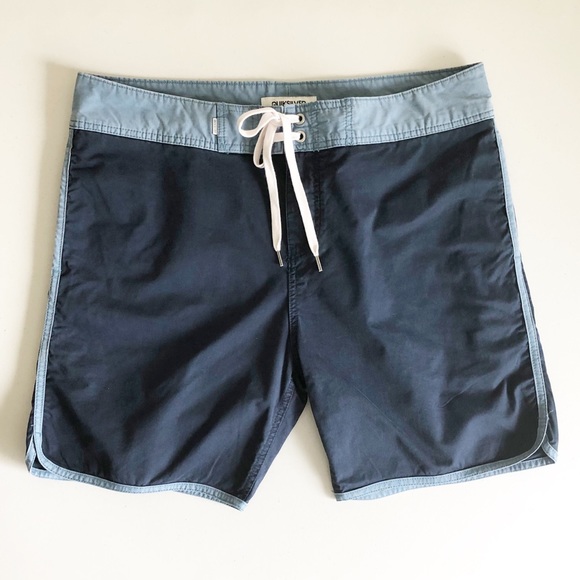 Quiksilver Other - Quiksilver Blue Contrast Trim Board Shorts Sz 36